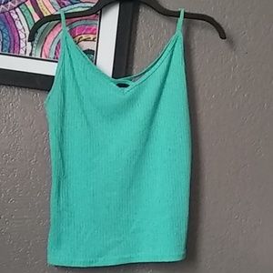 Teal color top